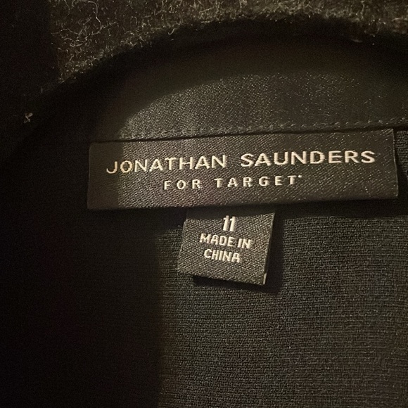 Jonathan Saunders x Target Black Tuxedo Dress Size 11 - Picture 5 of 7